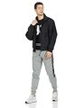 Puma Mens Graphic Sweat Pants  - Medium Grey Heather