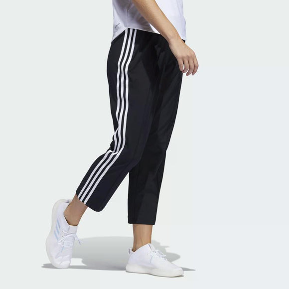 Adidas Womens 3-Stripes 7/8 Pants - Black/White