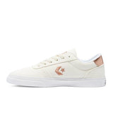 Converse Unisex Boulevard Low Casual Shoe - Egret/Metallic Sunset/White