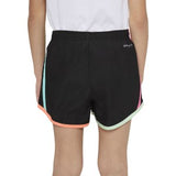 Nike Girls Tmepo Short - Black/Hyper Pink/Bright Mango/Vapor Green