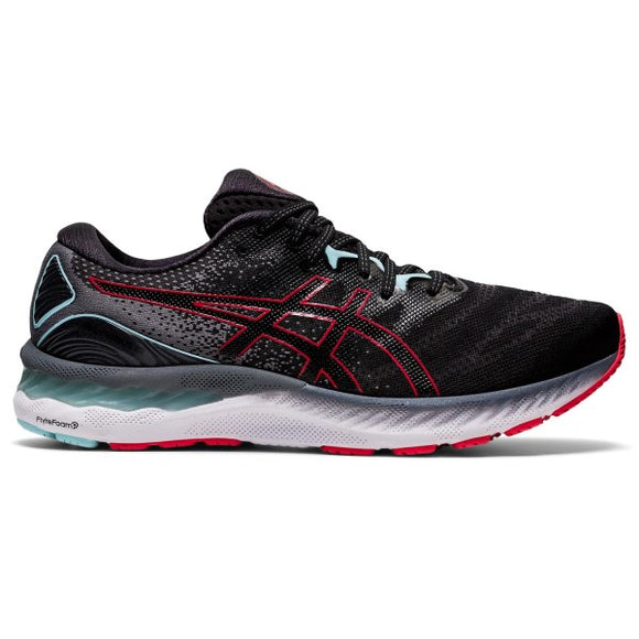 Asics Mens Gel-Nimbus 23 Running Shoes  - Black/Electric Red