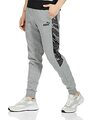 Puma Mens Graphic Sweat Pants  - Medium Grey Heather