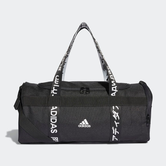 Adidas 4 Athletes (S) Duffel Bag - Black/Black/White