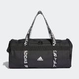 Adidas 4 Athletes (S) Duffel Bag - Black/Black/White