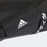 Adidas 4 Athletes (S) Duffel Bag - Black/Black/White