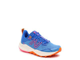 New Balance Nitrel V4 - Kids Trail Running Shoes - Faded Cobal/Guava/Orange