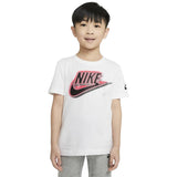 Nike Boys Short Sleeve Graphic T-Shirt  - White