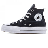 Converse Womens Chuck Taylor All Start  Canvas Lift High Top - Black/White