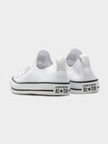 Converse Unisex Chuck Taylor All Star  Knit Slip  Kids Shoe - Whit/Black