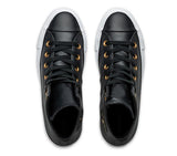 Converse Womens Chuck Taylor All Start High-Top shoes - Black/Gold