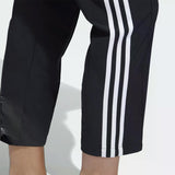 Adidas Womens 3-Stripes 7/8 Pants - Black/White