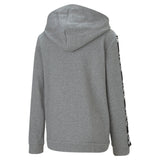 Puma Boys Amplified Hooded Jacket  - Grey