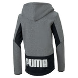 Puma Boys Active Sports Hooed Jacket - Grey