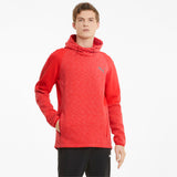 Puma Mens Evostripe Hoodie  - High Risk Red