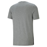 Puma Mens Ess+ Colorblock Tee - Medium Grey Heather