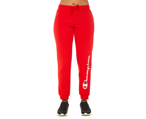 Champion Womens Script Cuff Pant - Vermillion