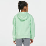 Nike Girls Zebra Electric Zebra Hoodie  - Vapor Green