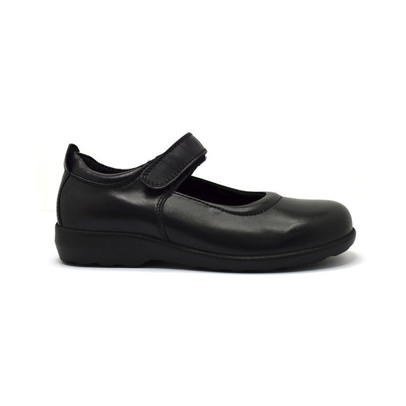Sfida Ava 2 Junior Girls School Shoes  - Black
