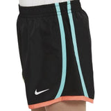 Nike Girls Tmepo Short - Black/Hyper Pink/Bright Mango/Vapor Green