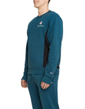 Champion Mens Sps Panel Crew Jumper - Blue/Black