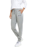 Champion Women lightweight Terry High Waist Cuff Pant - Oxford Heather