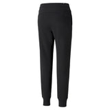 Puma Womens Essential  Metallic Pants - Black/Gold