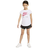 Nike Girls Tmepo Short - Black/Hyper Pink/Bright Mango/Vapor Green