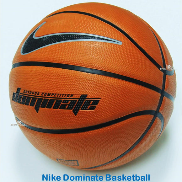 Nike Dominate 8P Size 6 Basket Ball - Amber/Black/Metallic Platinum