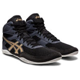 Asics Mens Matflex 6 Wrestling Shoes - Black/ Champagne