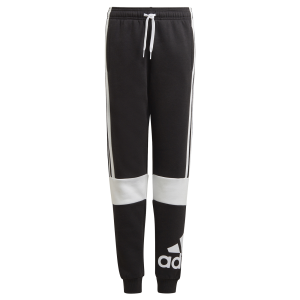Adidas Boys Colorblock Track Pants - Black/White