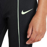 Nike Girls Electric Zebra Leggings  - Black