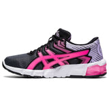 Asics Gel- Quantum 90 Big Kids Running Shoe - Carrier Grey/Hot Pink