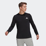 Adidas Mens Designed 2 Move Feelready Long Sleeve T-Shirt - Black