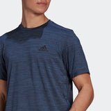 Adidas Mens Aeroready Sport Stretch T-Shirt  - Navy