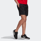 Adidas Mens Aeroready Chelsea Linear Logo Shorts - Black/Scarle