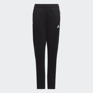 Adidas Boys Primegreen 3-Stripes Tapered Pants - Black/White