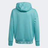 Adidas Girls Full Zip Hoodie - Minton/Halmin