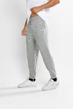 Champion Mens Lightweight Terry Script Cuff Pant - Oxford Heather