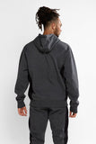 Champion Mens Panel Hoodie - Granite/Heather