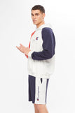 Champion Men Team Pullover Hoodie - Light Snow Marle