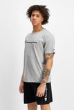 Champion Mens Script Tee - Oxford Heather