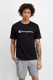 Champion Mens Script T-Shirt - Black