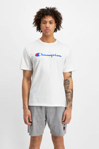 Champion Mens Script Tee - White