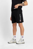 Champion Mens Script Jersey  Shorts - Black