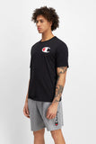 Champion Men C Logo Tee - Black