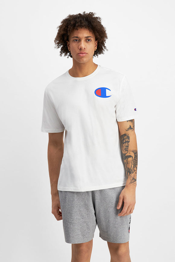 Champion Mens C Logo T-Shirt - White