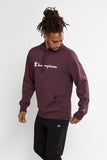 Champion Mens Script Hoodie - Blackberry Delight