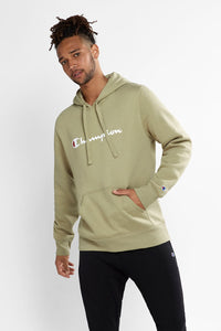 Champion Mens Script Hoodie - Koi Pond