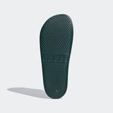 Adidas Unisex  Adilette Aqua Slide - Legend Ivy / Cloud White / Legend Ivy