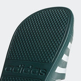Adidas Unisex  Adilette Aqua Slide - Legend Ivy / Cloud White / Legend Ivy